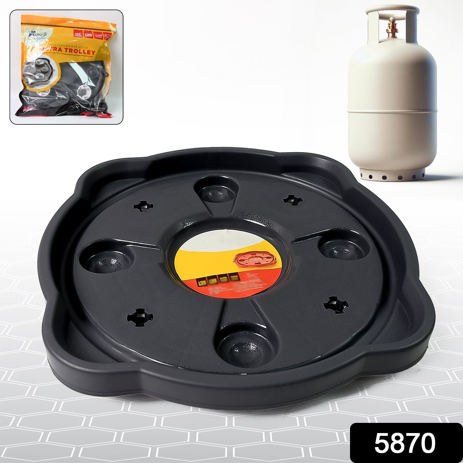 Multipurpose Use, Gas Cylinder Trolley Movable Stand with Wheels, Gas Cylinder Stand, Water Jug Stand, Flower Pot Stand, Oil Tin Multipurpose Use, Gas Cylinder Trolley Movable Stand with Wheels, Gas Cylinder Stand, Water Jug Stand, Flower Pot Stand, Oil Tin